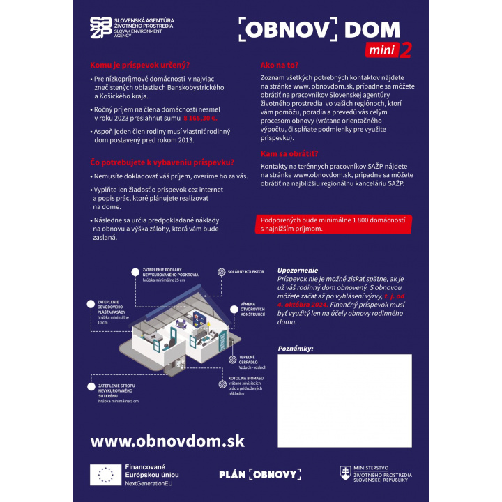 Obnov dom Mini 2